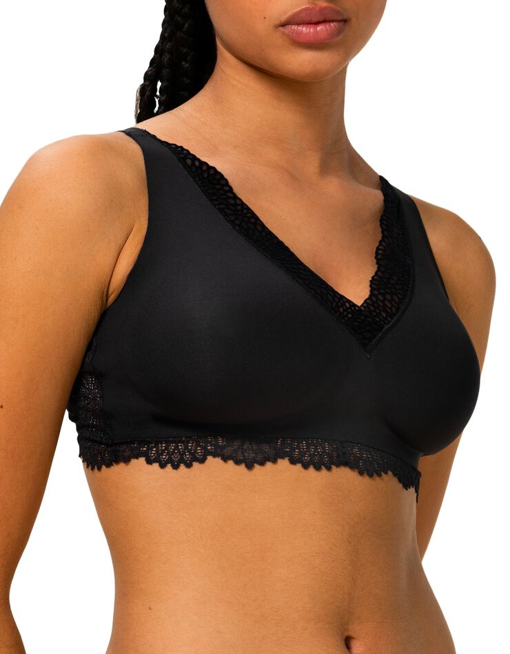 Soutien-gorge Velveteen Sensation - sans armatures (noir) Soutien-gorge Velveteen Sensation - sans armatures (noir)