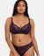 Soutien-gorge dentelle Suzie - avec armatures (violet)