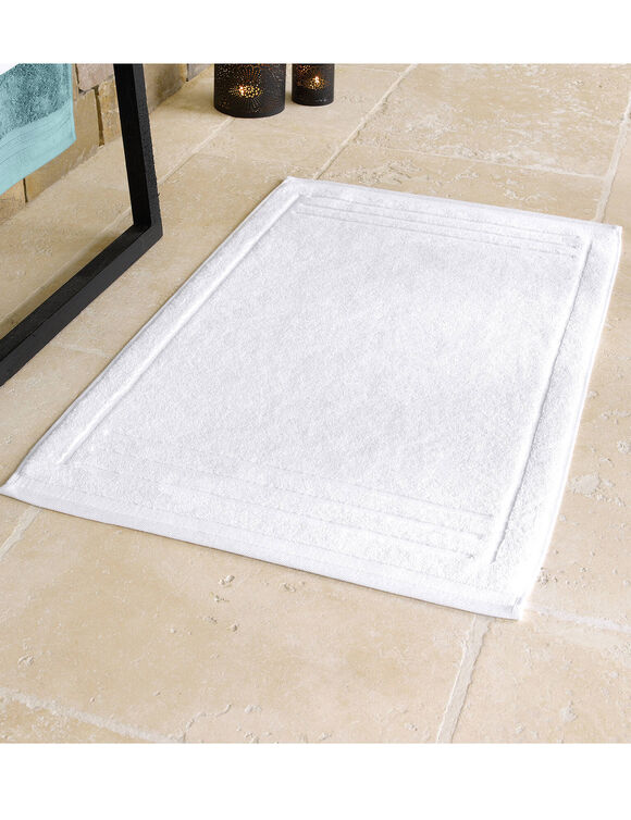 Tapis de bain qualité Spa (blanc)