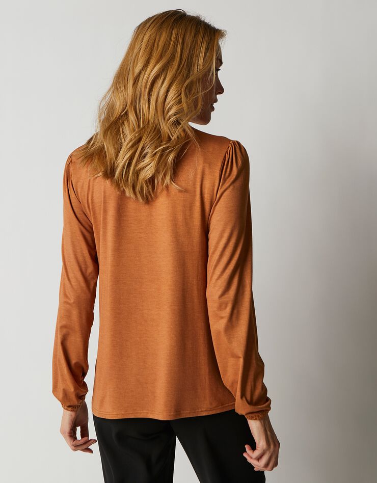 Sous-pull col montant (caramel)
