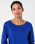 T-shirt manches longues (bleu indigo)