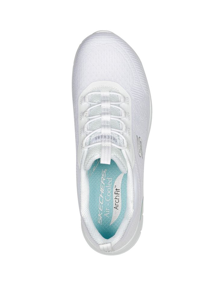 Baskets Arch Fit Vista - Gleaming, lacets extensibles (blanc) Baskets Arch Fit Vista - Gleaming, lacets extensibles (blanc)