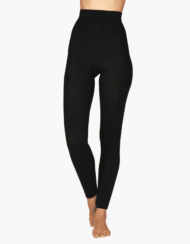 Legging opaque Sensation Polaire WELL® (noir)