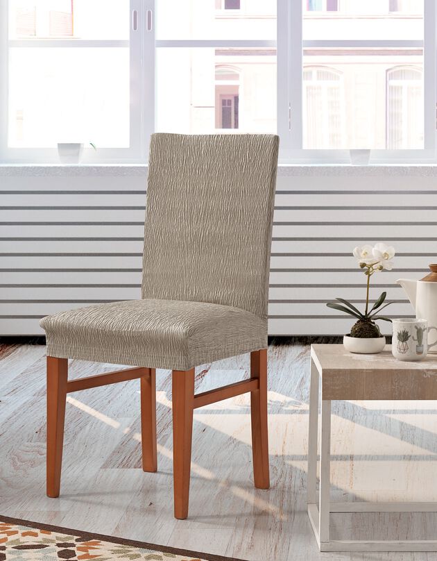 Housse chaise "Beta" (taupe)