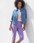 Veste paletot en jean (bleached)