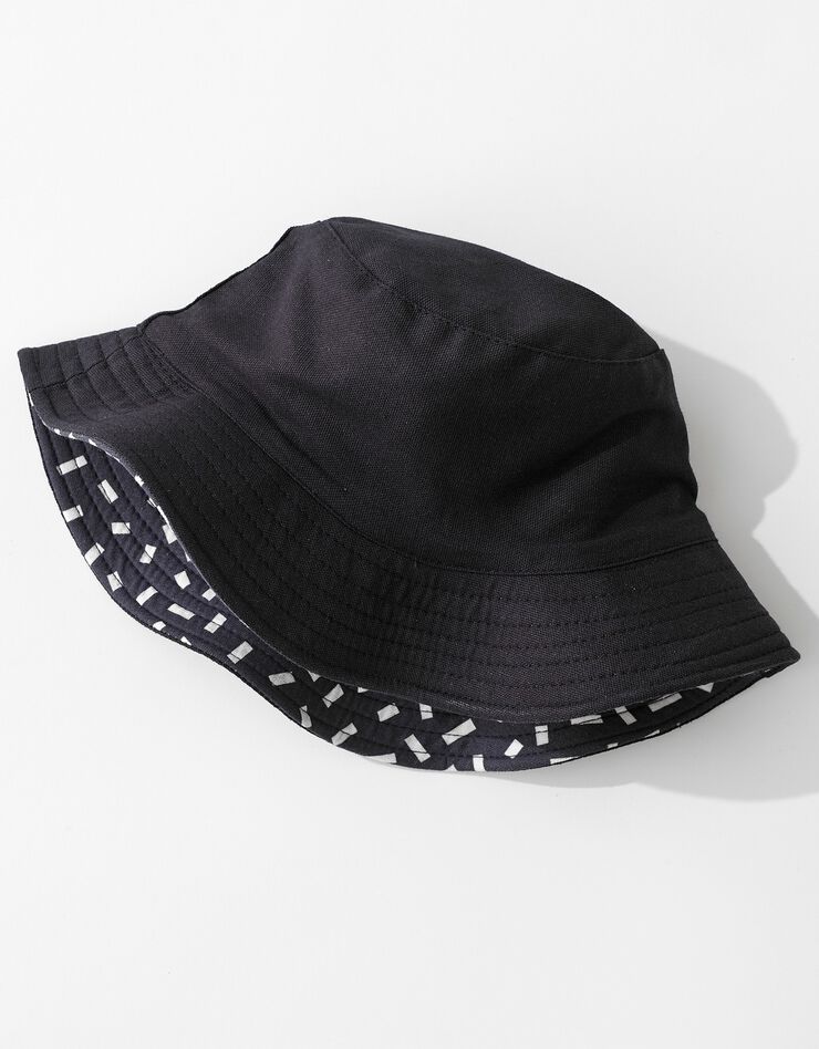 Bob réversible mixte collection Lulu la Nantaise (noir / blanc) Bob réversible mixte collection Lulu la Nantaise (noir / blanc)