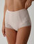 Gaine affinante plastron dentelle - maintien  (nude)