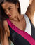 Maillot de bain 1 pi&egrave;ce colorblock (noir / violine)