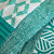 Linge de lit Tommy imprimé géométrique - coton (cèdre)