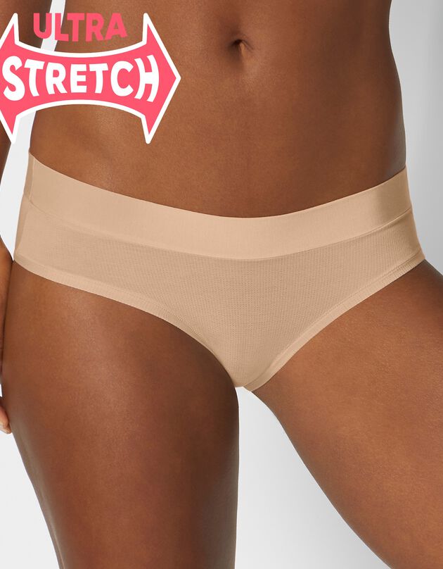 Shorty taille unique extensible beige Go Allround - Lot de 2 (beige)