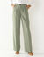 Pantalon large fluide (kaki clair)