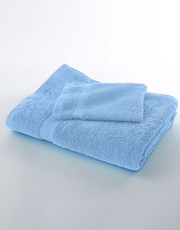 Eponge unie 420 g/m2 confort moelleux (bleuet) Eponge unie 420 g/m2 confort moelleux (bleuet)