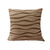 Housse coussin jacquard imprimé - lot de 2 (chocolat)