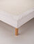 Bande cache-sommier tissu microfibre (blanc)