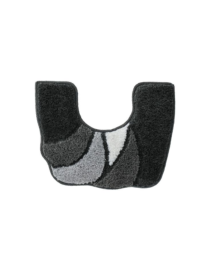 Tapis de bain pétales (gris)