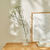 Vase en verre strié (transparent)
