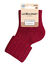 Chaussettes laine modal mélangés (rouge)