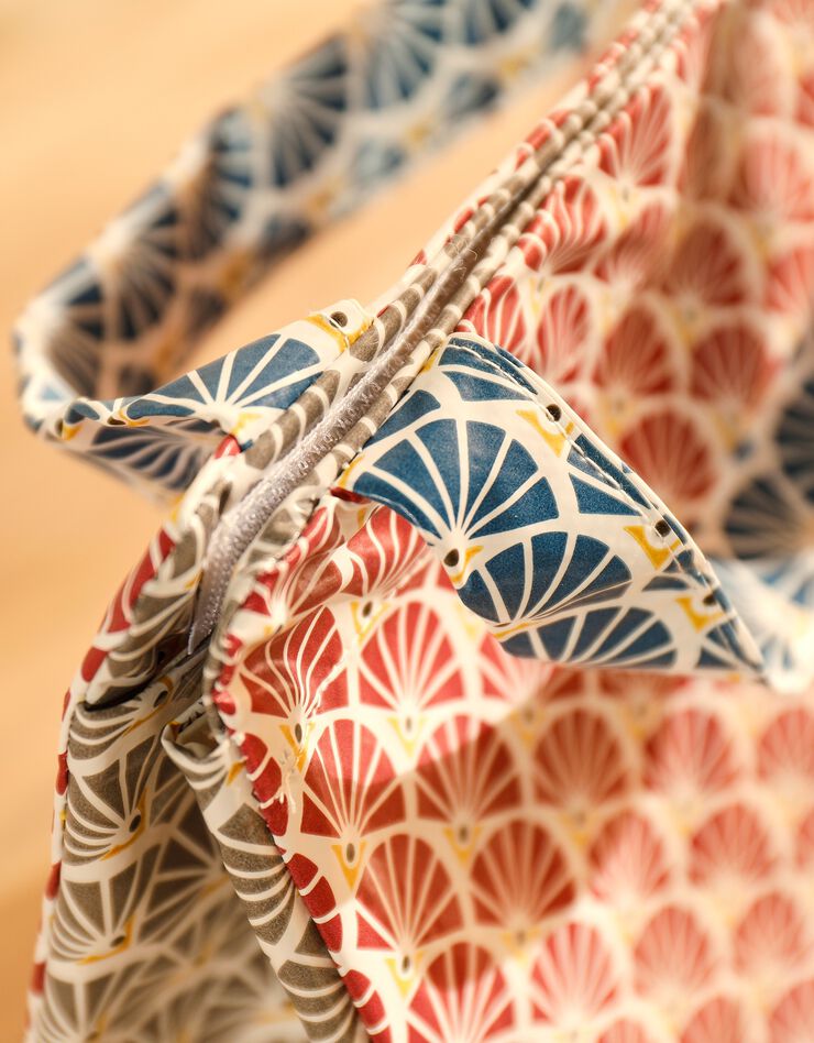 Lunch bag imperméable imprimé - collection upcycling (multicolore) Lunch bag imperméable imprimé - collection upcycling (multicolore)