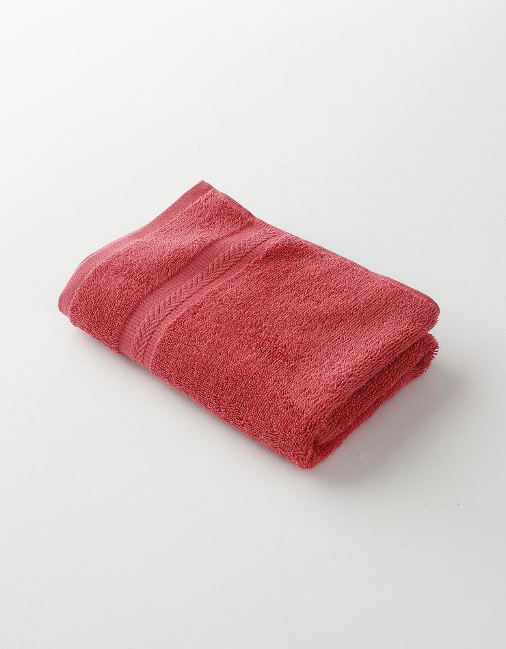 Eponge unie 420 g/m2 confort moelleux (framboise)