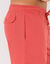 Short toile ceinture &eacute;lastiqu&eacute;e (tomette)