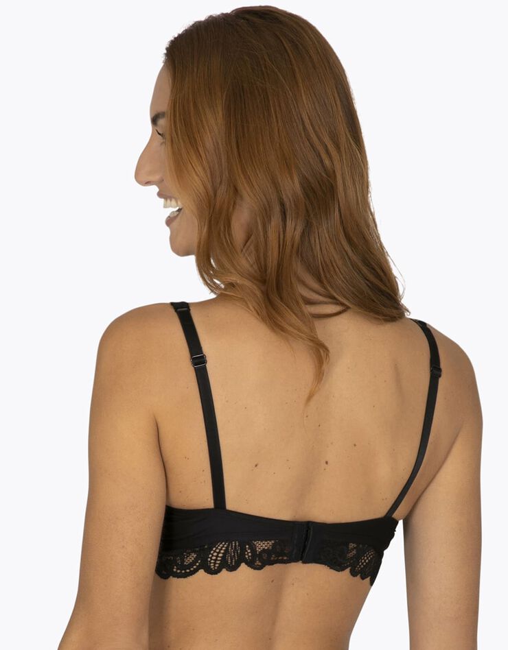 Soutien-gorge sans armature Envoûtante (noir)