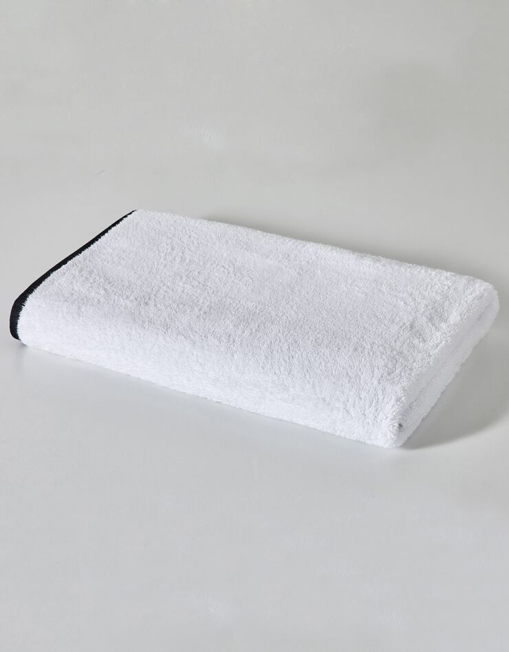 Eponge unie 540g/m2 confort luxe, collection "Intemporelle" (blanc)