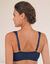 Soutien-gorge  à ouverture devant - sans armatures (marine)