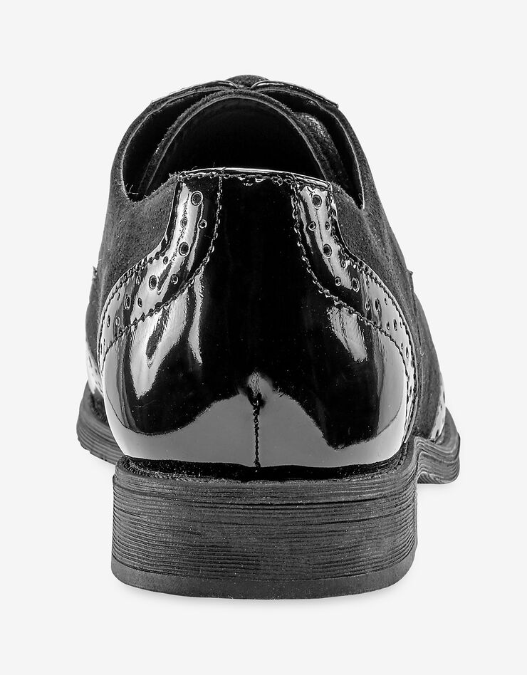Derbies vernis bi-matière (noir) Derbies vernis bi-matière (noir)