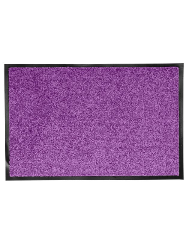 Tapis uni anti-poussière luxe (violet)