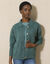 Gilet veste boutonné, polyester recyclé** (vert foncé)