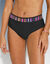Culotte de bain Olmetto maxi - effet ventre plat (noir)