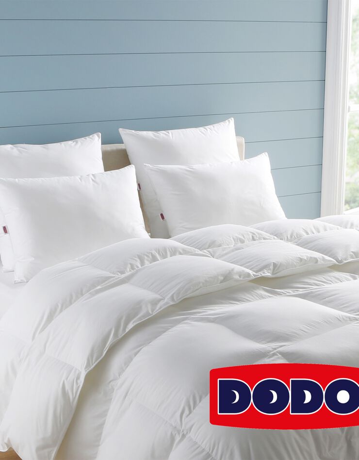 Oreiller anti punaises de lit et antiacarien confort medium (blanc)