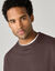 Sweat molleton col rond (marron)