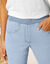 Jean droit "ultra confort" taille &eacute;lastiqu&eacute;e (bleached)