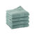 Carré éponge absorbant - lot de 4 (eucalyptus)