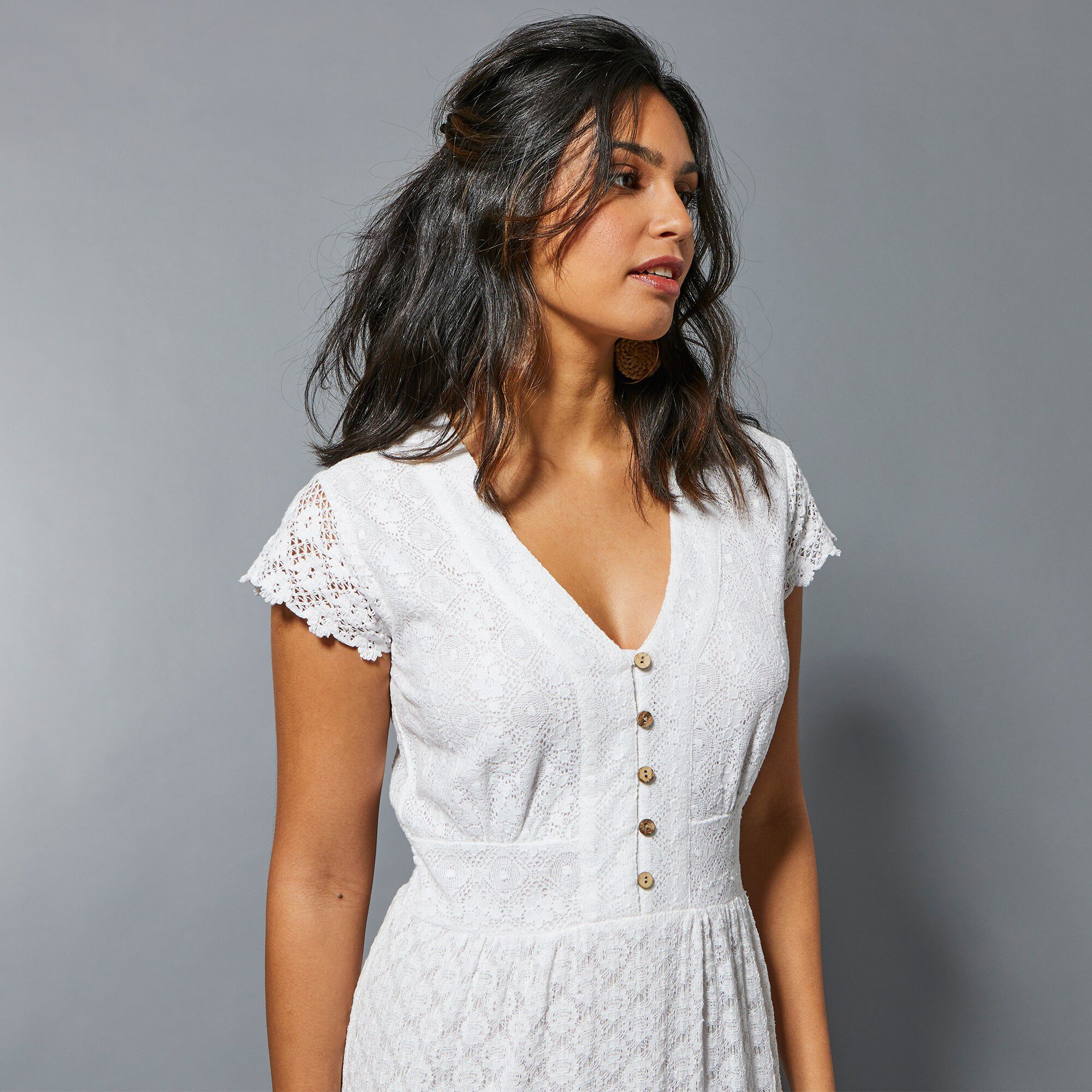 robe longue noire taille 48