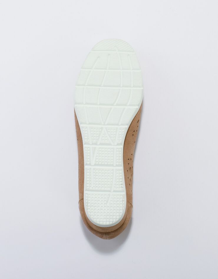 Ballerines cuir ajouré (beige) Ballerines cuir ajouré (beige)