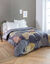 Couette polyester imprimée Gingko 200 g/m²  (noir)