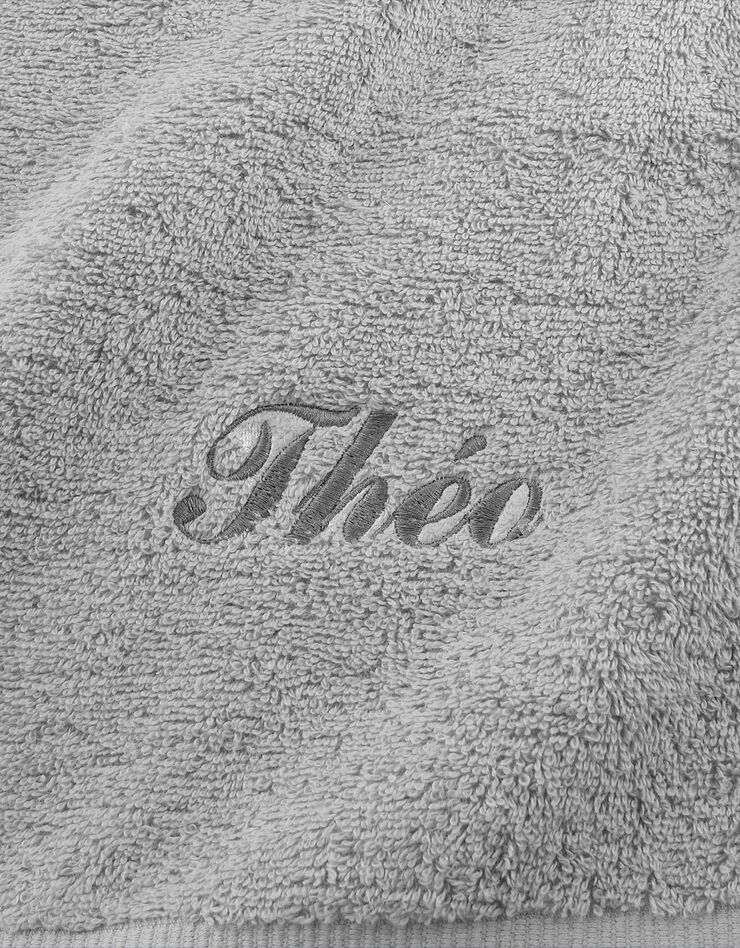 Serviette éponge personnalisable confort moelleux (gris) Serviette éponge personnalisable confort moelleux (gris)