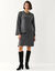 Pull trap&egrave;ze &agrave; coutures apparentes, manches larges raglan (gris chin&eacute;)