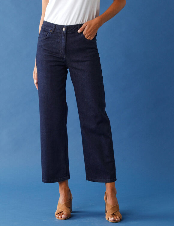 Jean droit 7/8&egrave;me (brut)