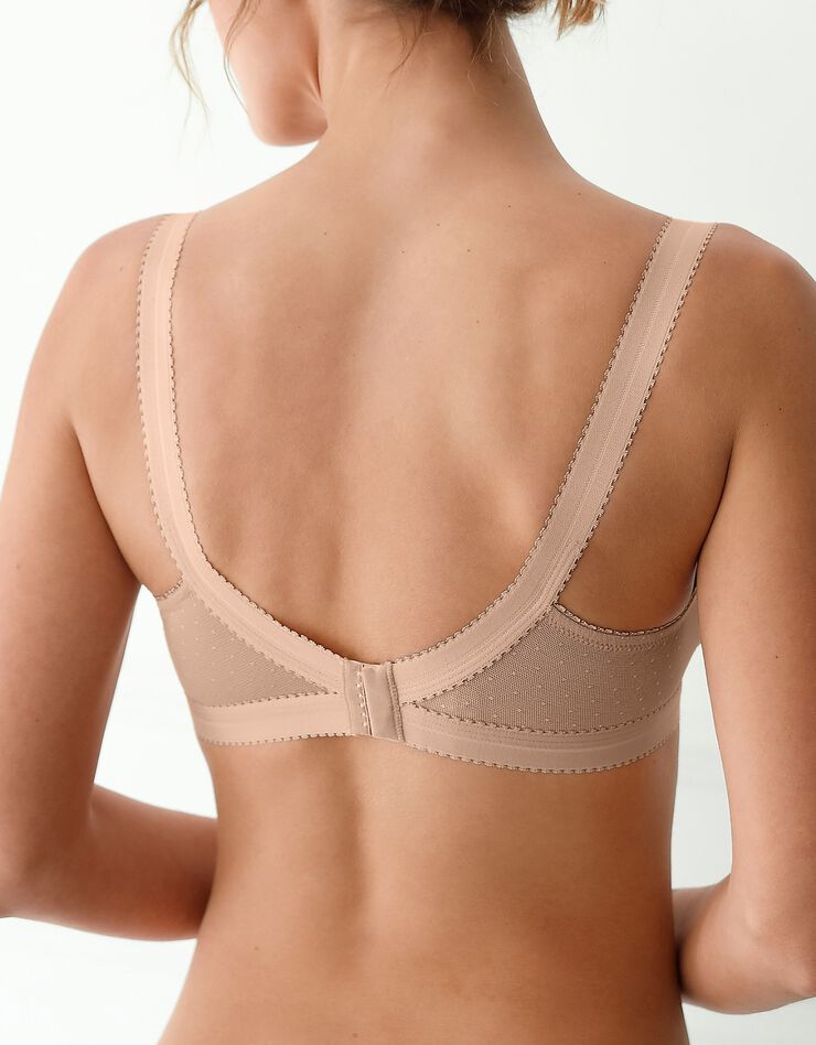 Soutien-gorge Cœur Croisé Féminin - sans armatures (peau) Soutien-gorge Cœur Croisé Féminin - sans armatures (peau)