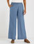Pantalon large en jean l&eacute;ger, taille &eacute;lastiqu&eacute;e (bleached)