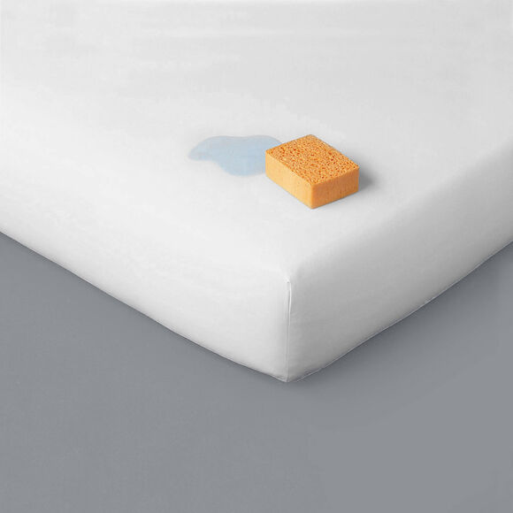 Protège matelas polyuréthane imperméable (blanc)