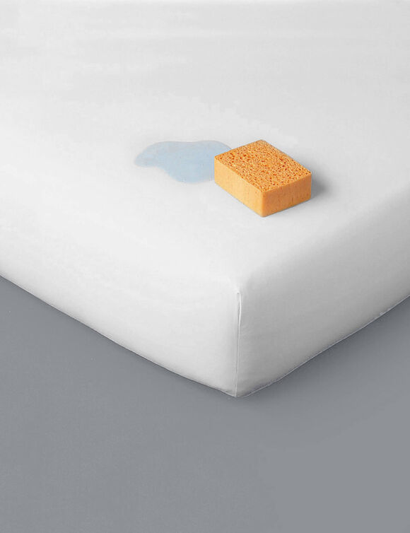 Protège matelas polyuréthane imperméable (blanc)