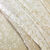 Linge de lit Constance en coton imprimé feuilles (sable)