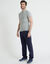 Pantalon sport microfibre intérieur gratté (marine)