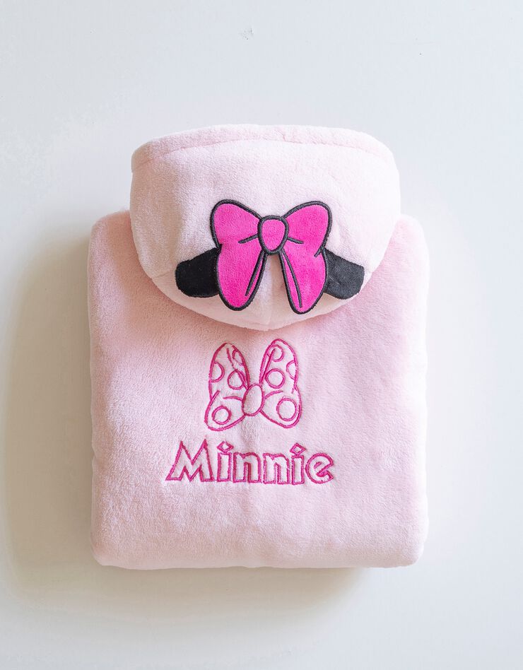 Robe de chambre enfant Minnie® à capuche - polaire (rose)