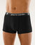 Boxer Pierre Cardin - lot de 4 (noir)