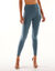 Legging taille haute, ventre plat (bleu paon)